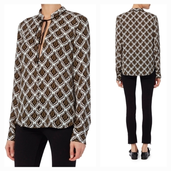 Intermix Danielle Woven Mombasa Blouse‎ - Picture 2 of 2